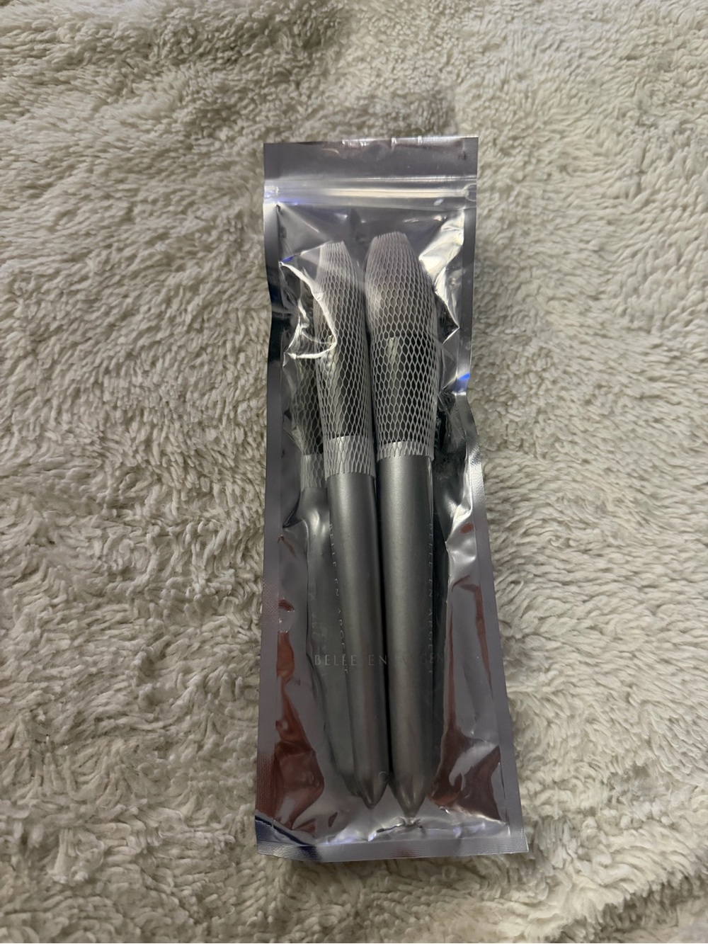 Belle en Argent Makeup Brush set